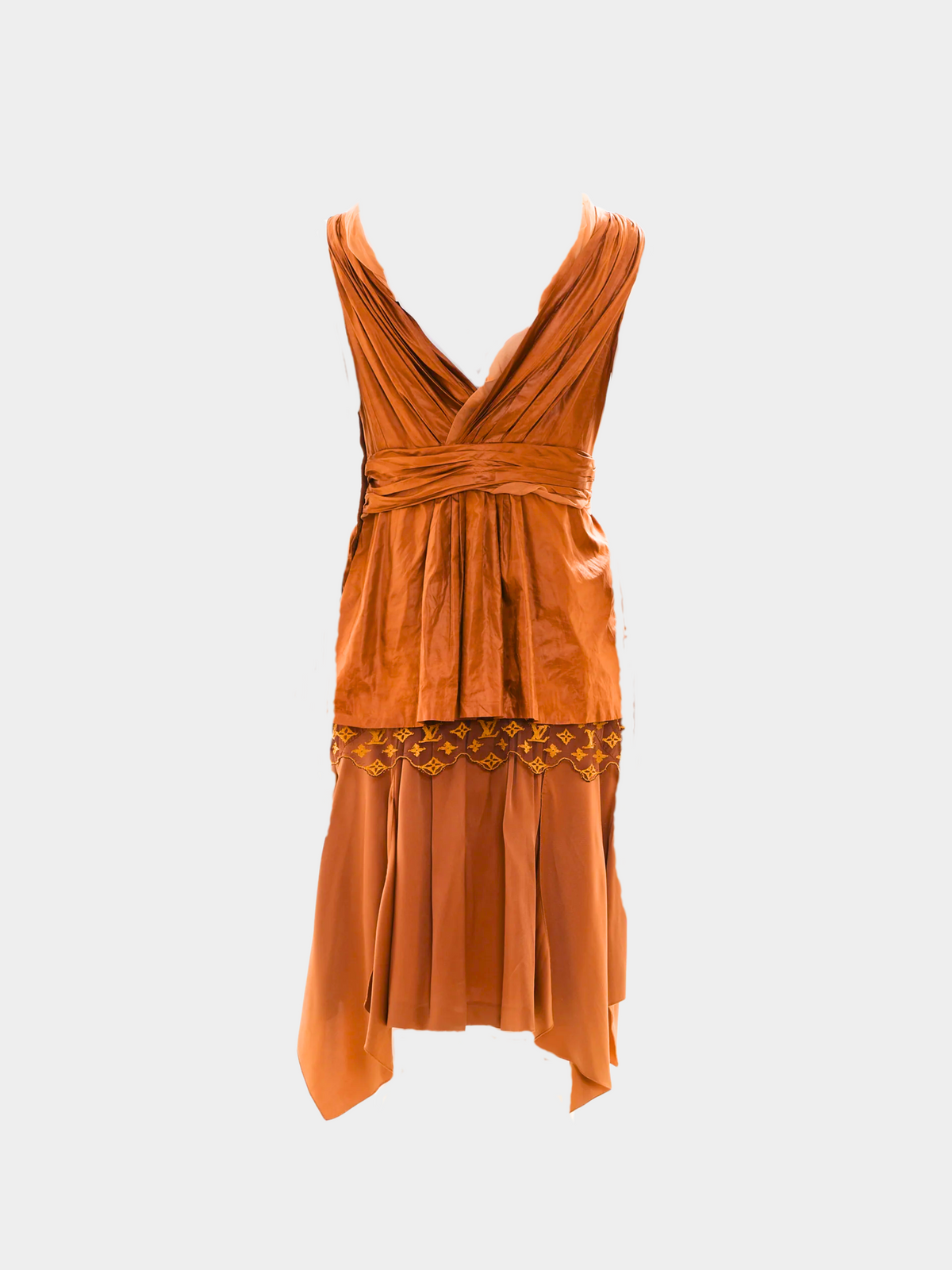 Louis Vuitton by Marc Jacobs 2000s Brown Top and Skirt Set