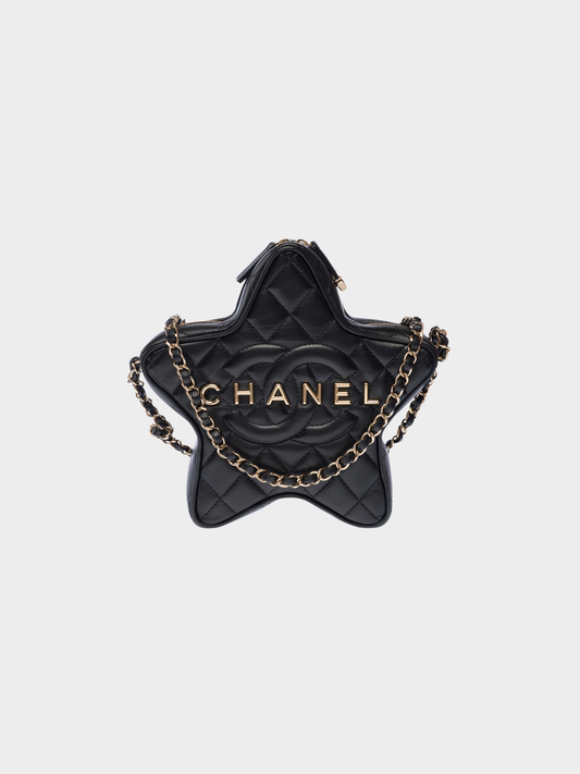 Chanel 2024 Black Star CC Crossbody