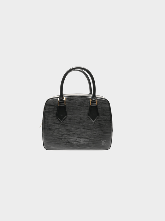 Louis Vuitton 2000s Black Epi Leather Sablons Bag
