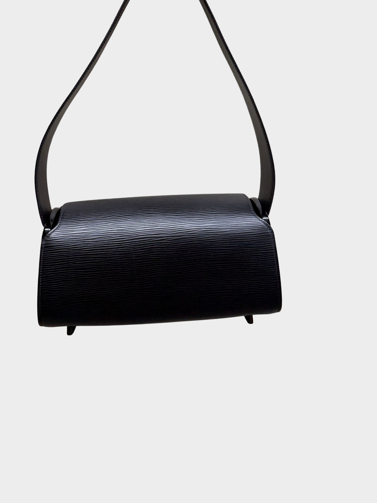 Louis Vuitton 2000s Black Epi Leather Nocturne Shoulder Bag