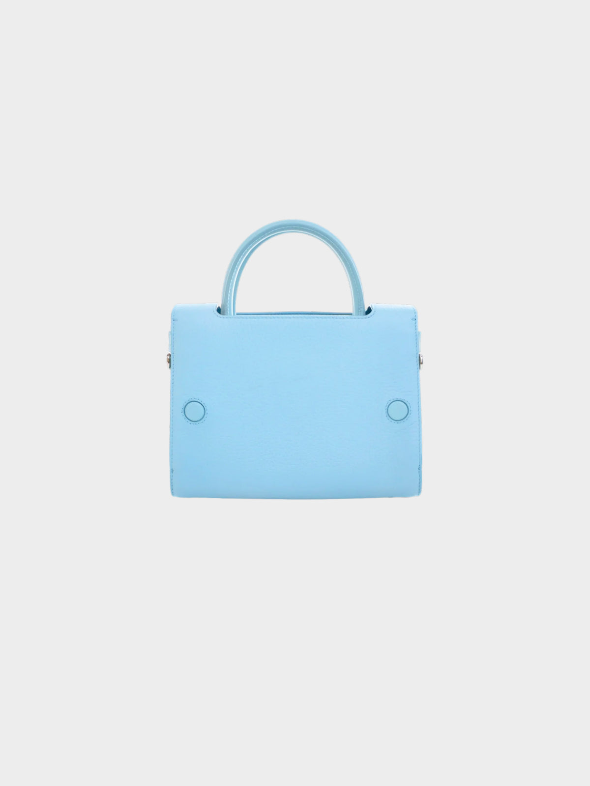 Christian Dior 2010s Light Blue Diorever Mini 2-Way Bag