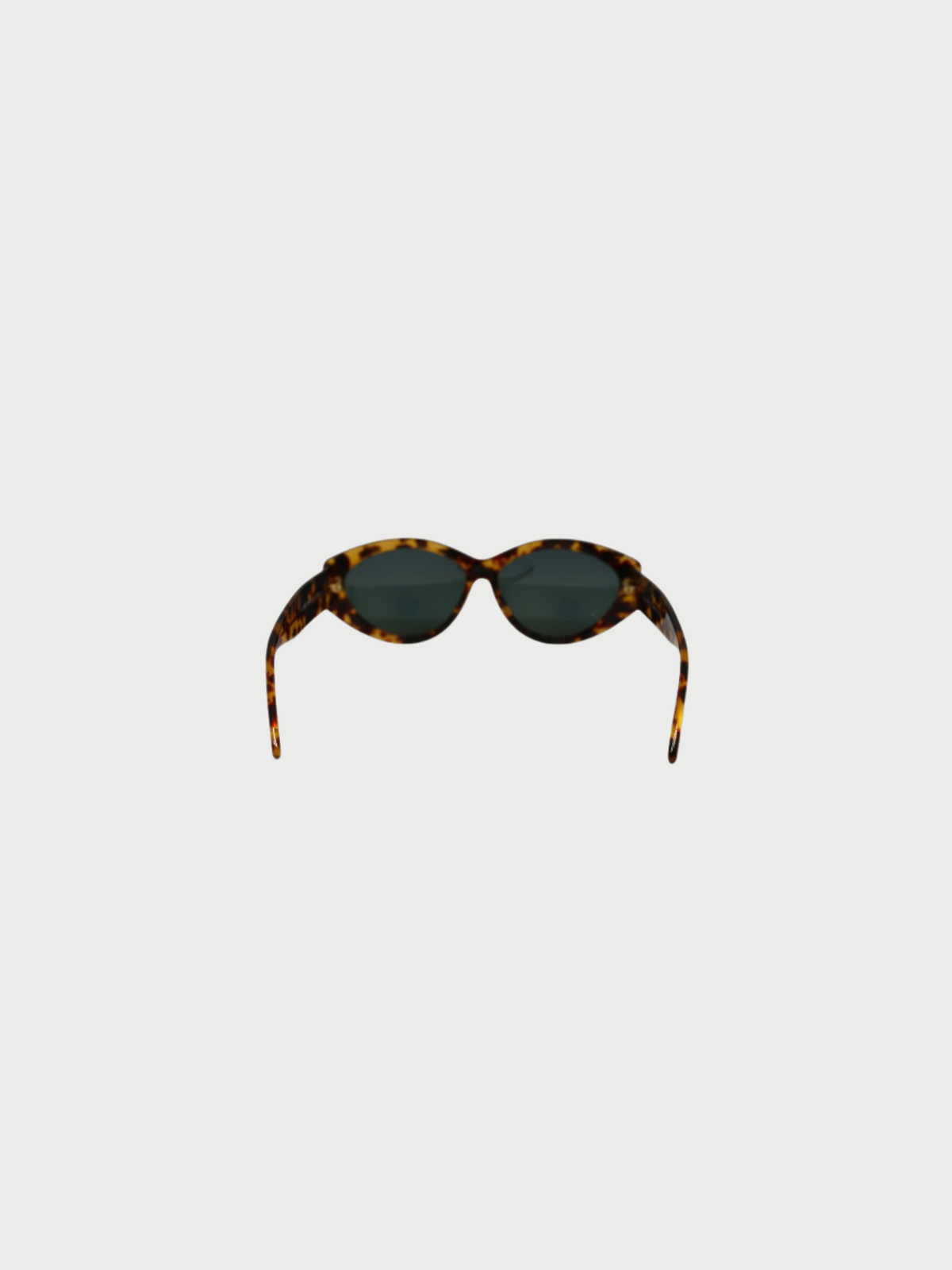 Gucci 2000s Brown Tortoiseshell Pattern Sunglasses
