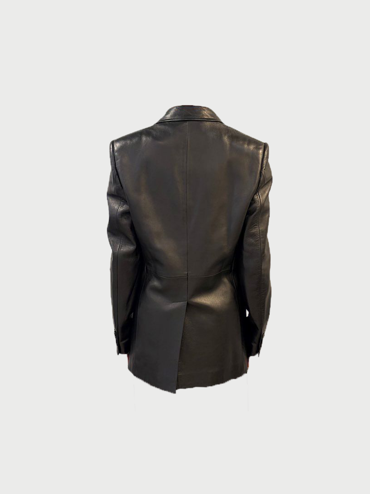 Dolce & Gabbana 1990s Black Lamb Leather Jacket