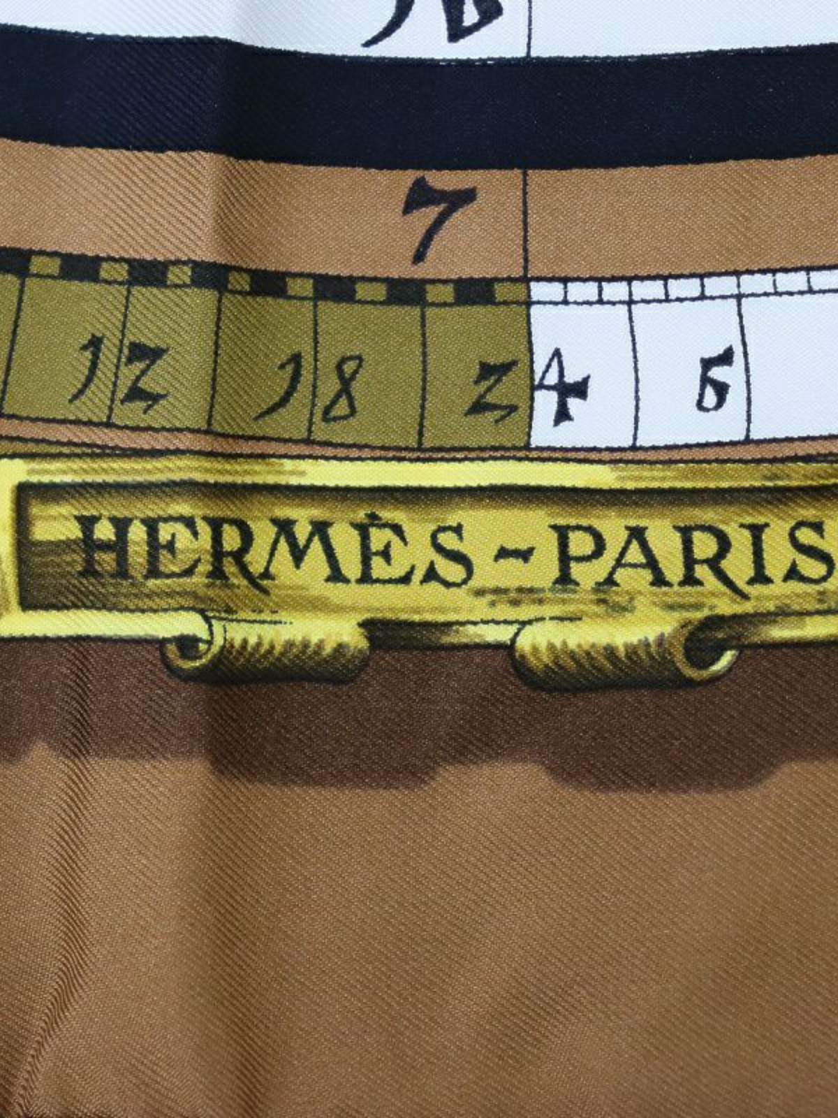 Hermès 2000s Multicolor Silk Carré 90 Scarf