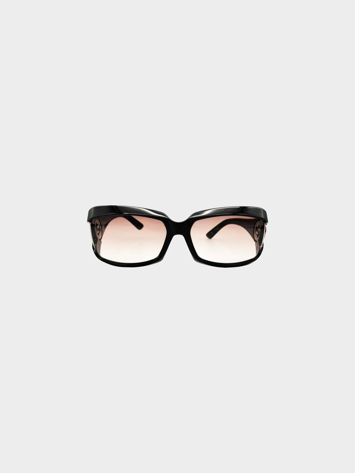 Gucci 2000s Black and Brown GG 2599/S Y2K Sunglasses