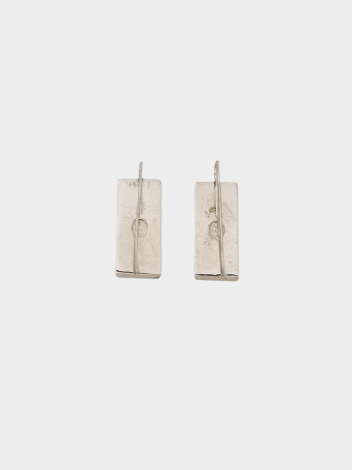 Christian Dior 2000s Blue Silver Trotter Earrings