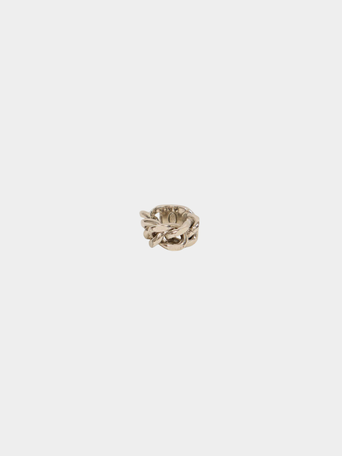 Chanel 2000s Silver Sports Line COCO Ring
