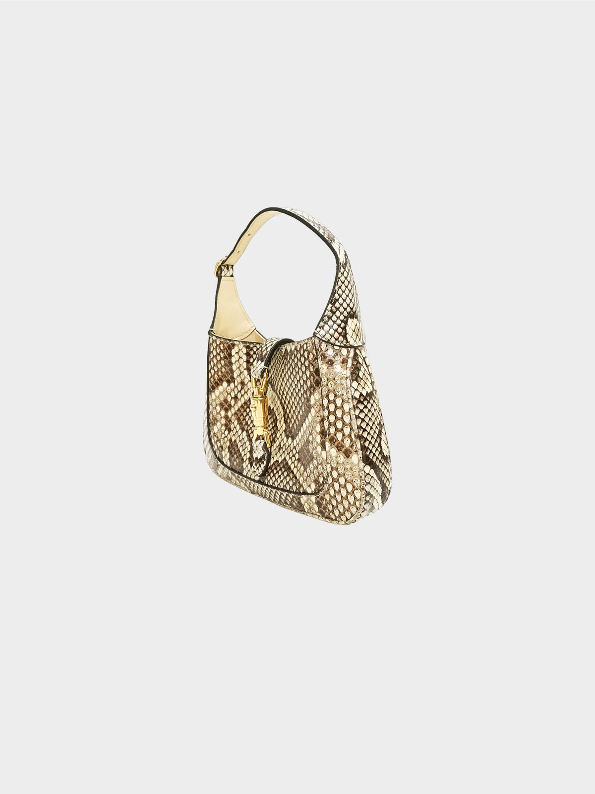 Gucci FW 2020 Jackie 1961 Mini Python Hobo