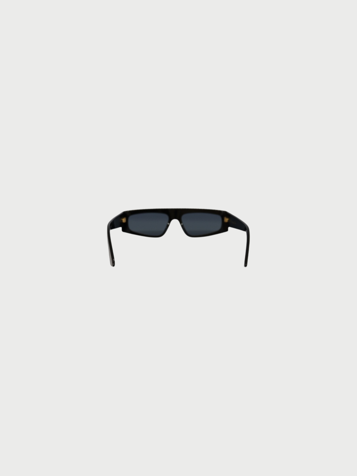 Christian Dior 2000s Black Plastic CD Logo Rhinestone Sunglasses