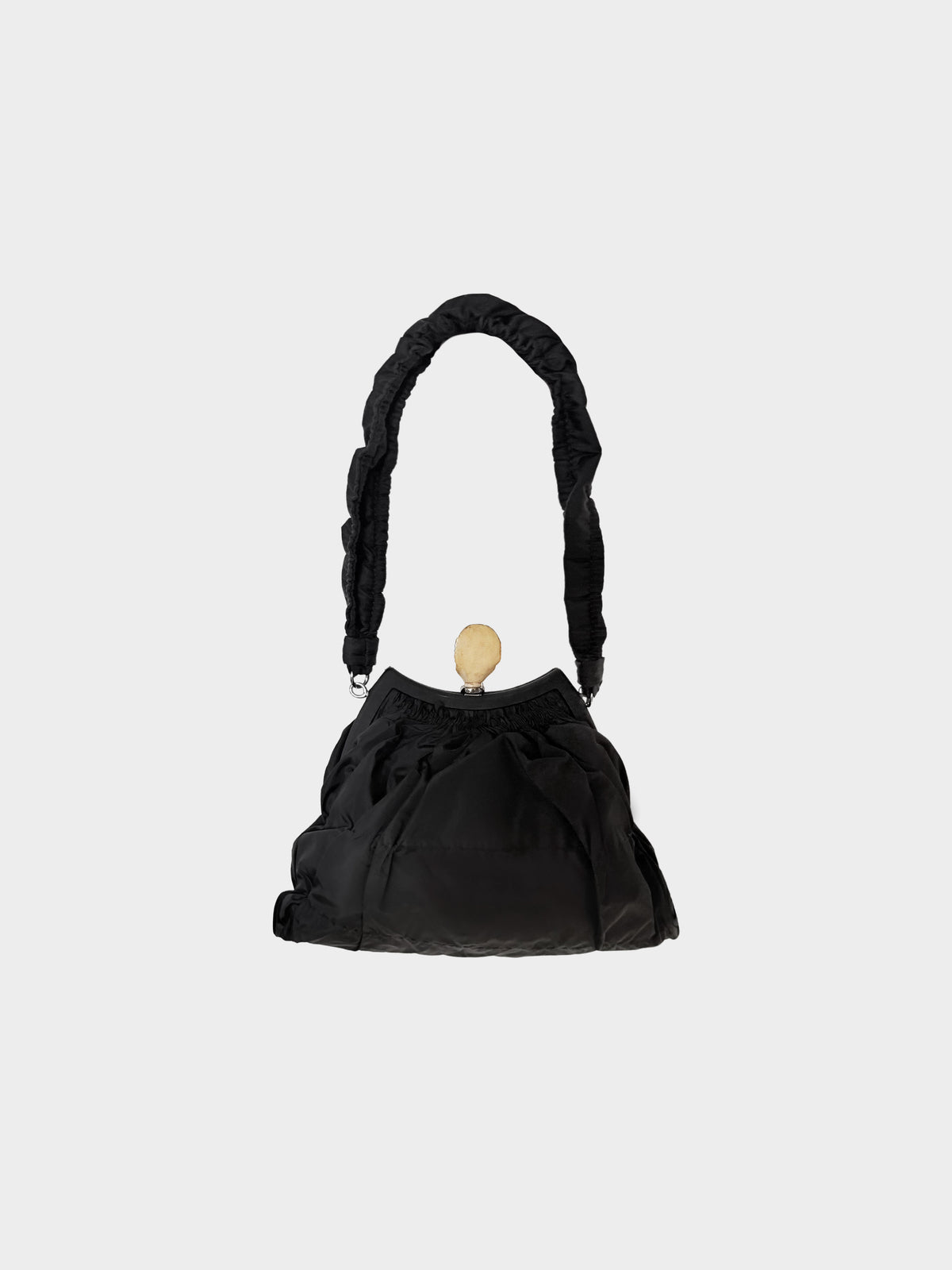 Prada SS 2024 Black Nylon 1913 Mythological Creature Bag