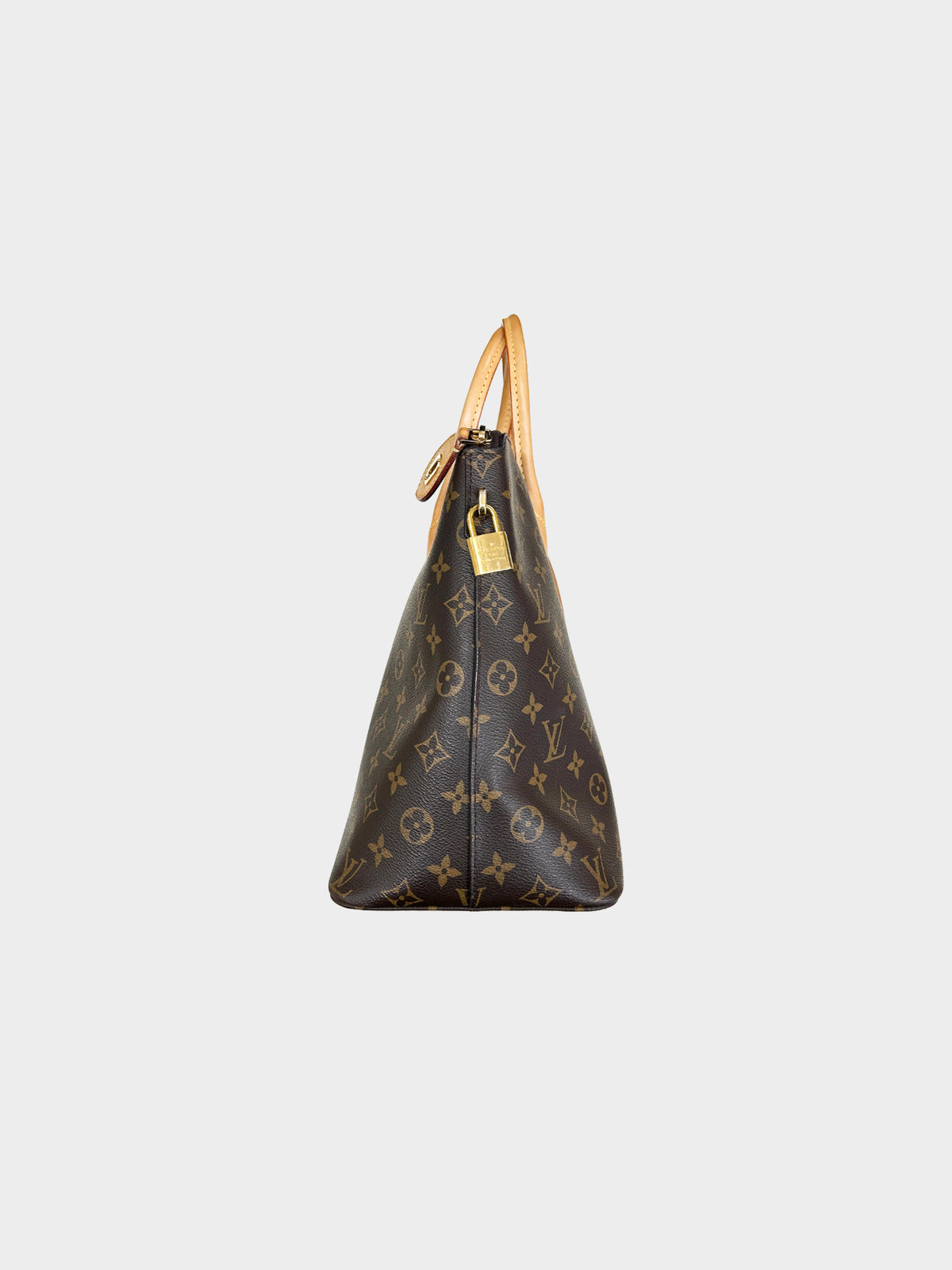Louis Vuitton 2012 Monogram Canvas Lockit MM Top Handle Bag
