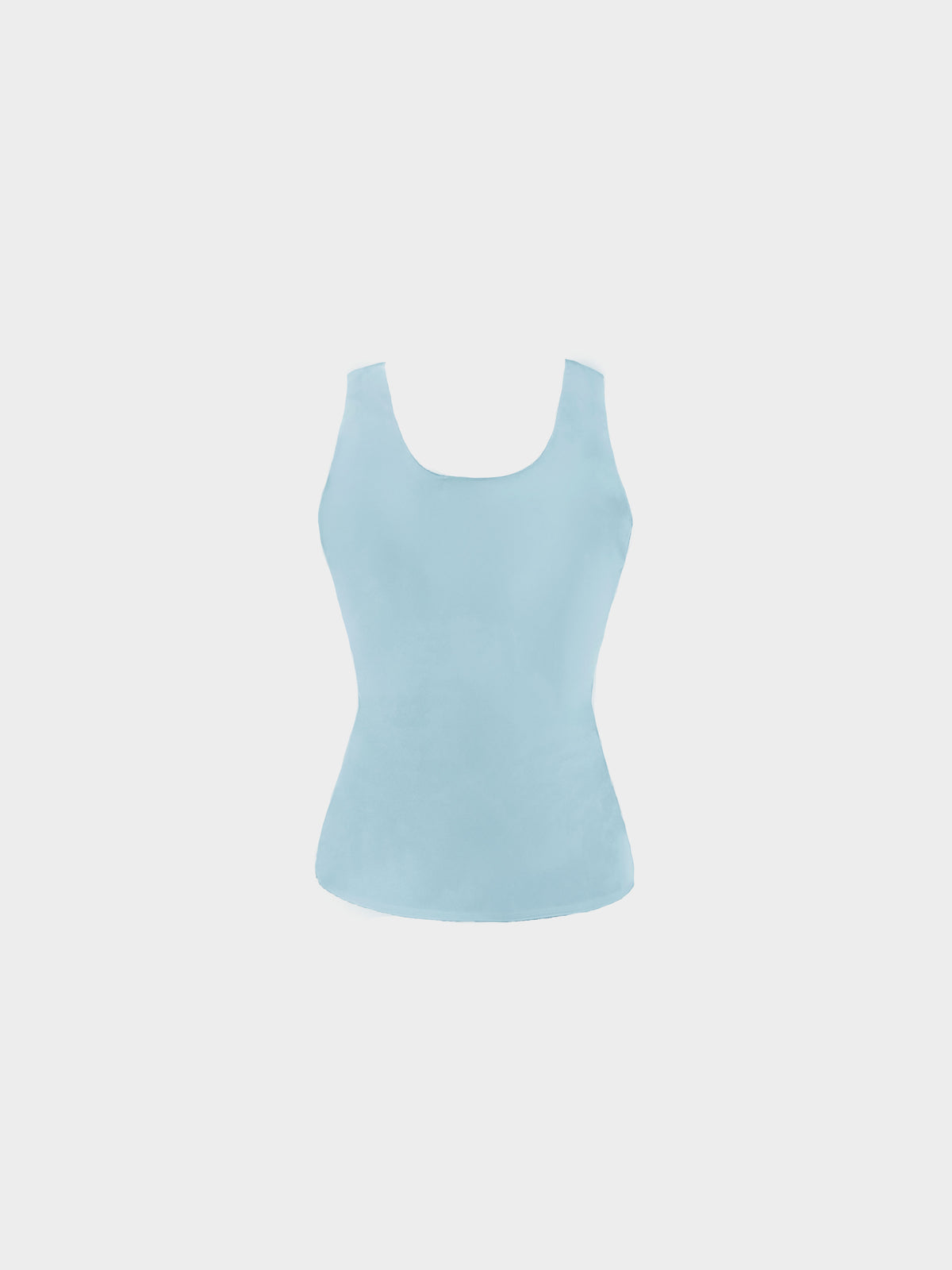 Christian Dior 2000s Blue Logo-embroidered Tank Top