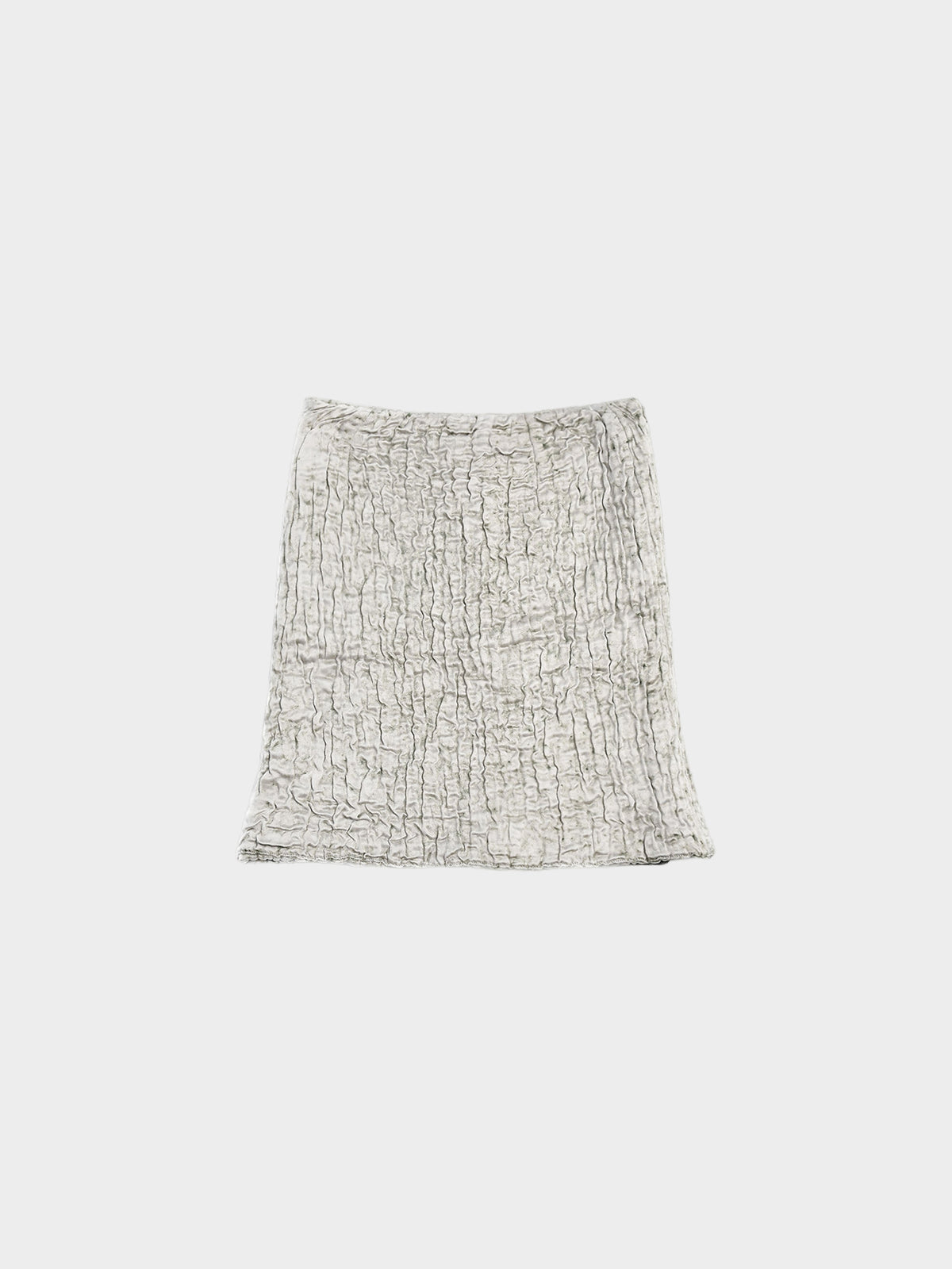 Prada FW 1998 Crinkled Skirt