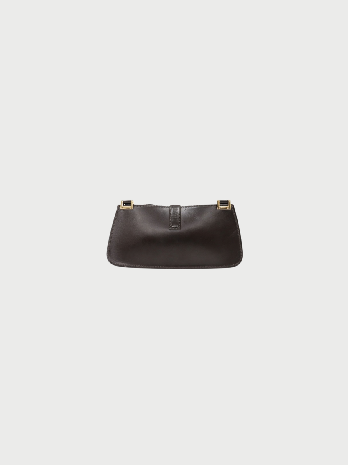 Gucci 2000s Beige Canvas Sherry Line Shoulder Bag