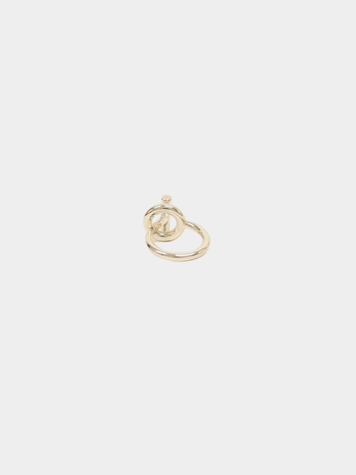 Hermès 2000s Silver Echapé Ring