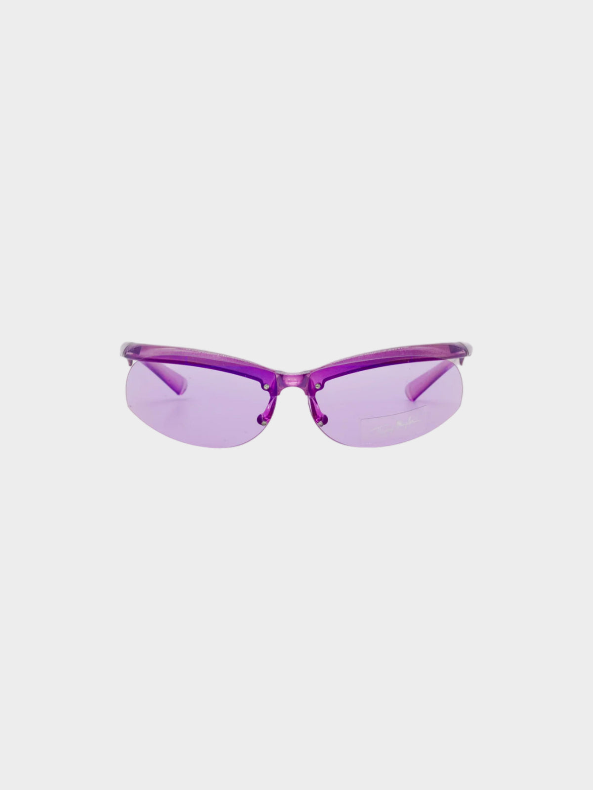Thierry Mugler FW 2001 Purple Acetate Sunglasses