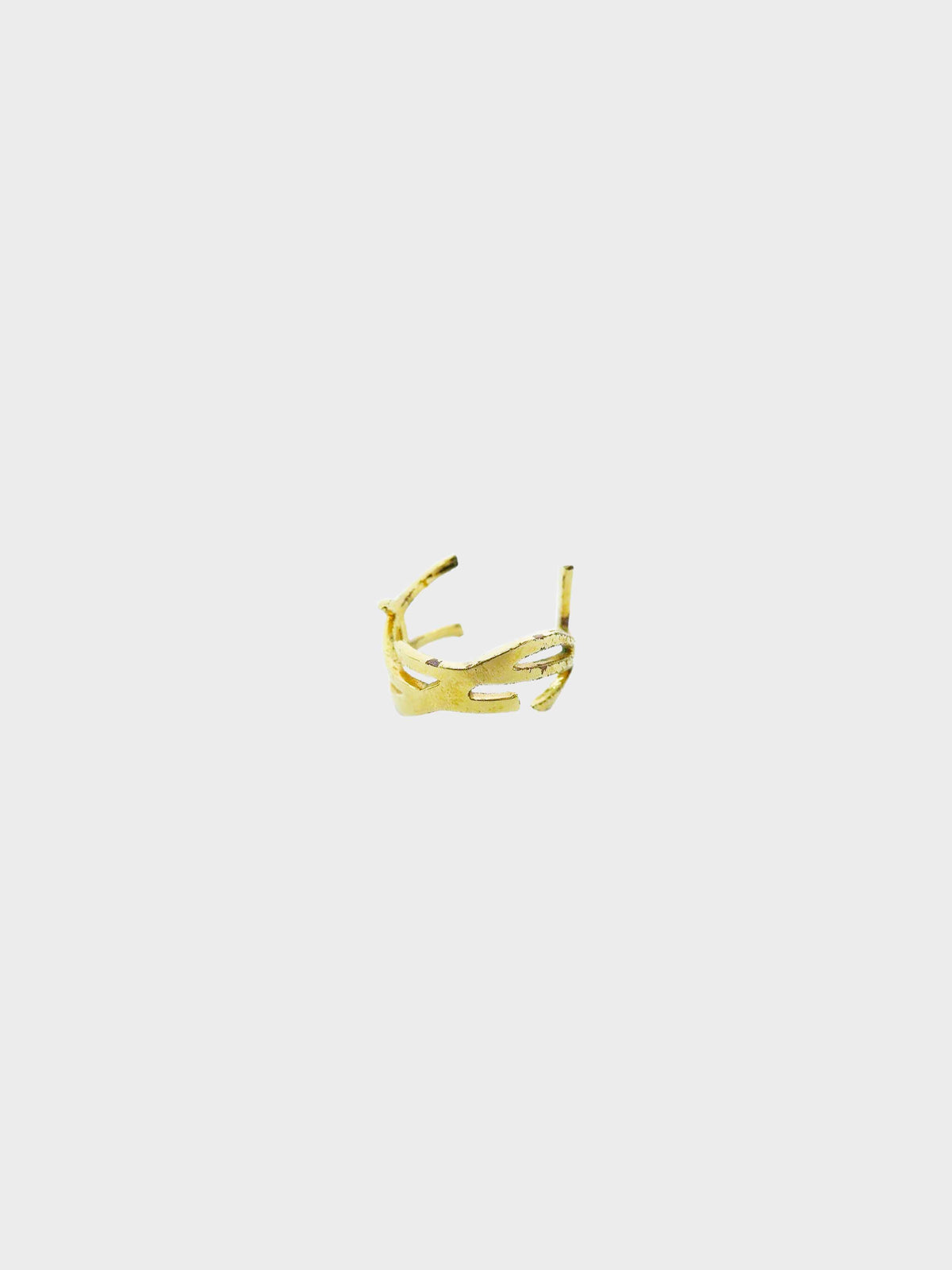 Yves Saint Laurent 2020s Gold Opyum Twist Ring