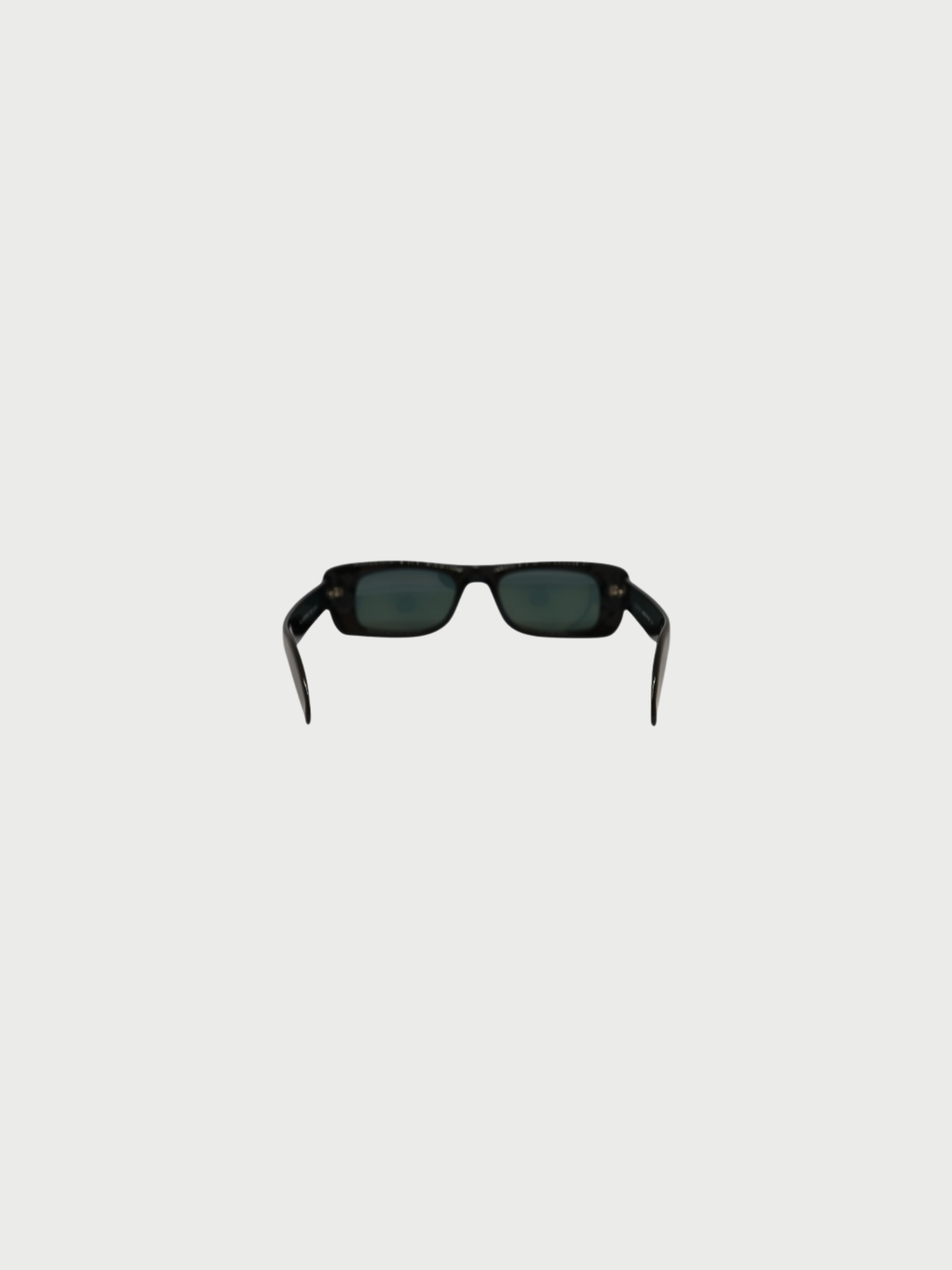 Gucci 2000s Black Plastic Logo Sunglasses