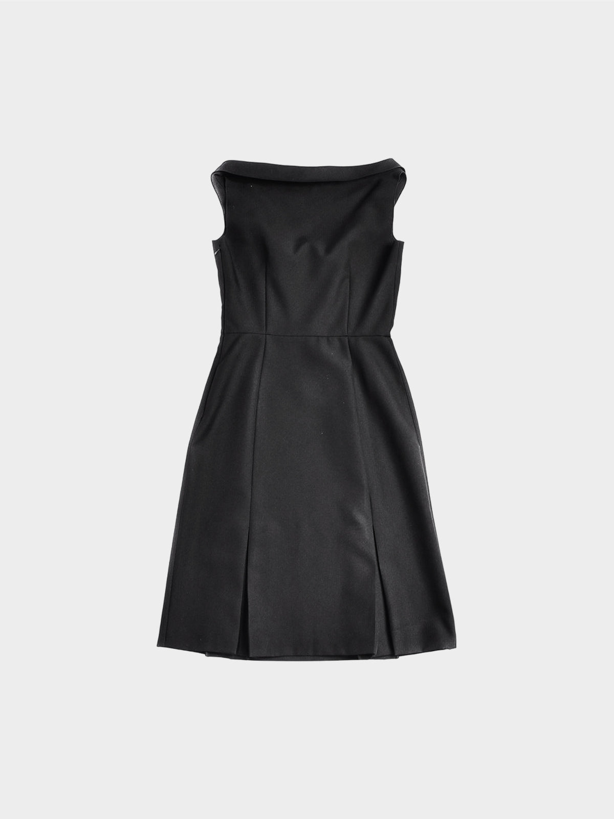 Miu Miu FW 2000 Black Runway Knot Dress