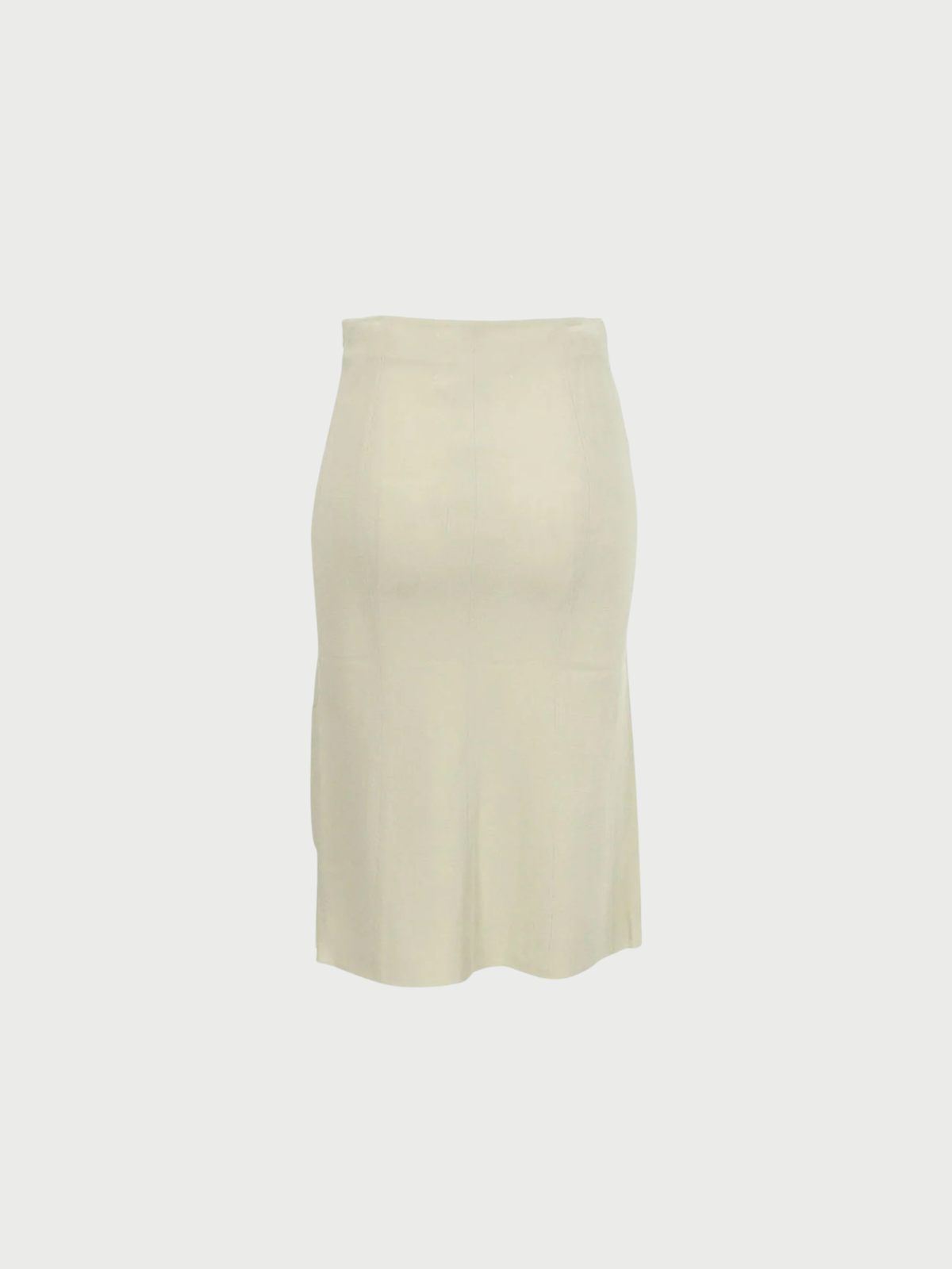 Maison Martin Margiela 2002 Light Green Viscose Acetate Skirt
