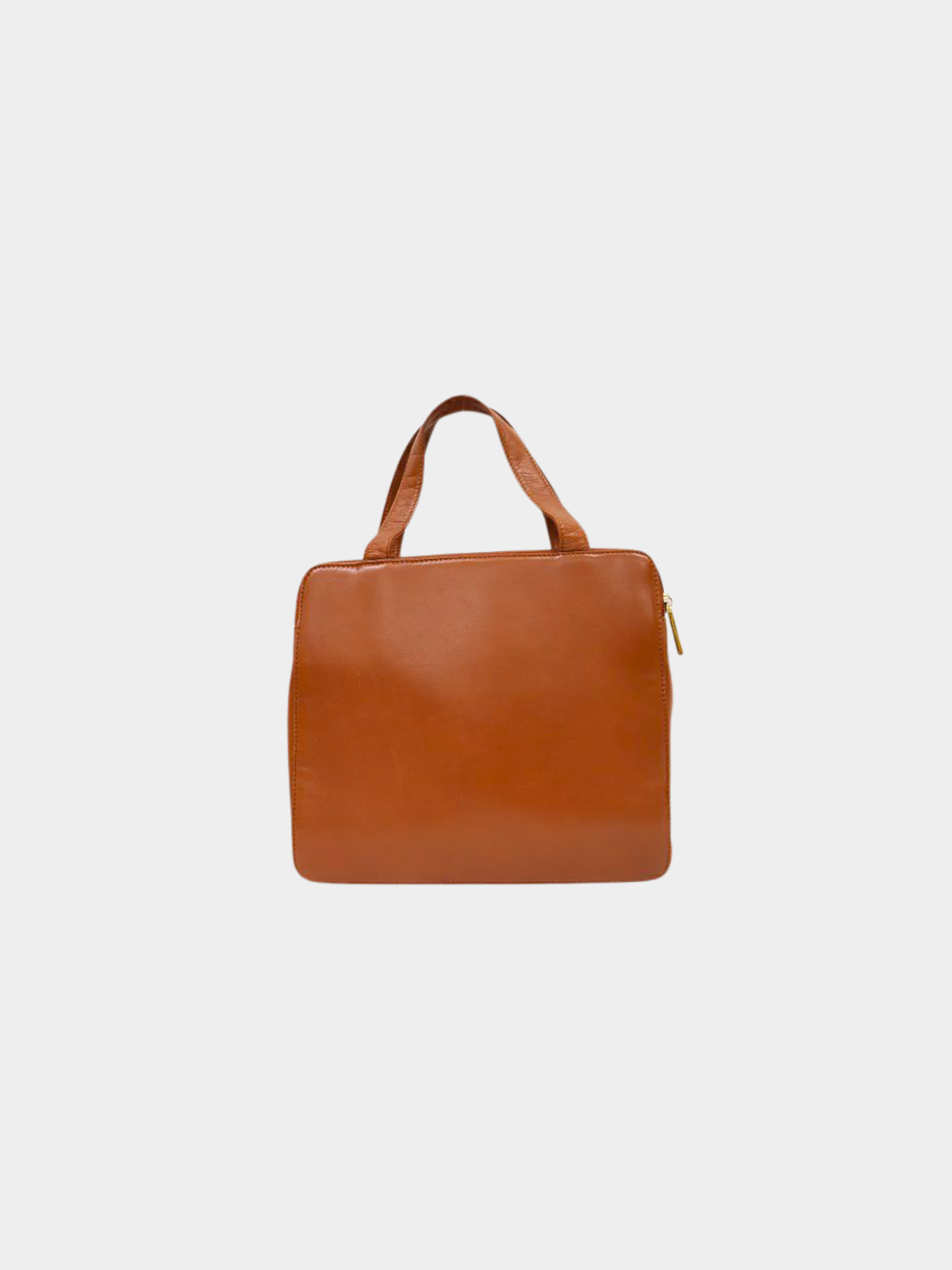 Loewe 2000s Brown Leather Anagram Handbag