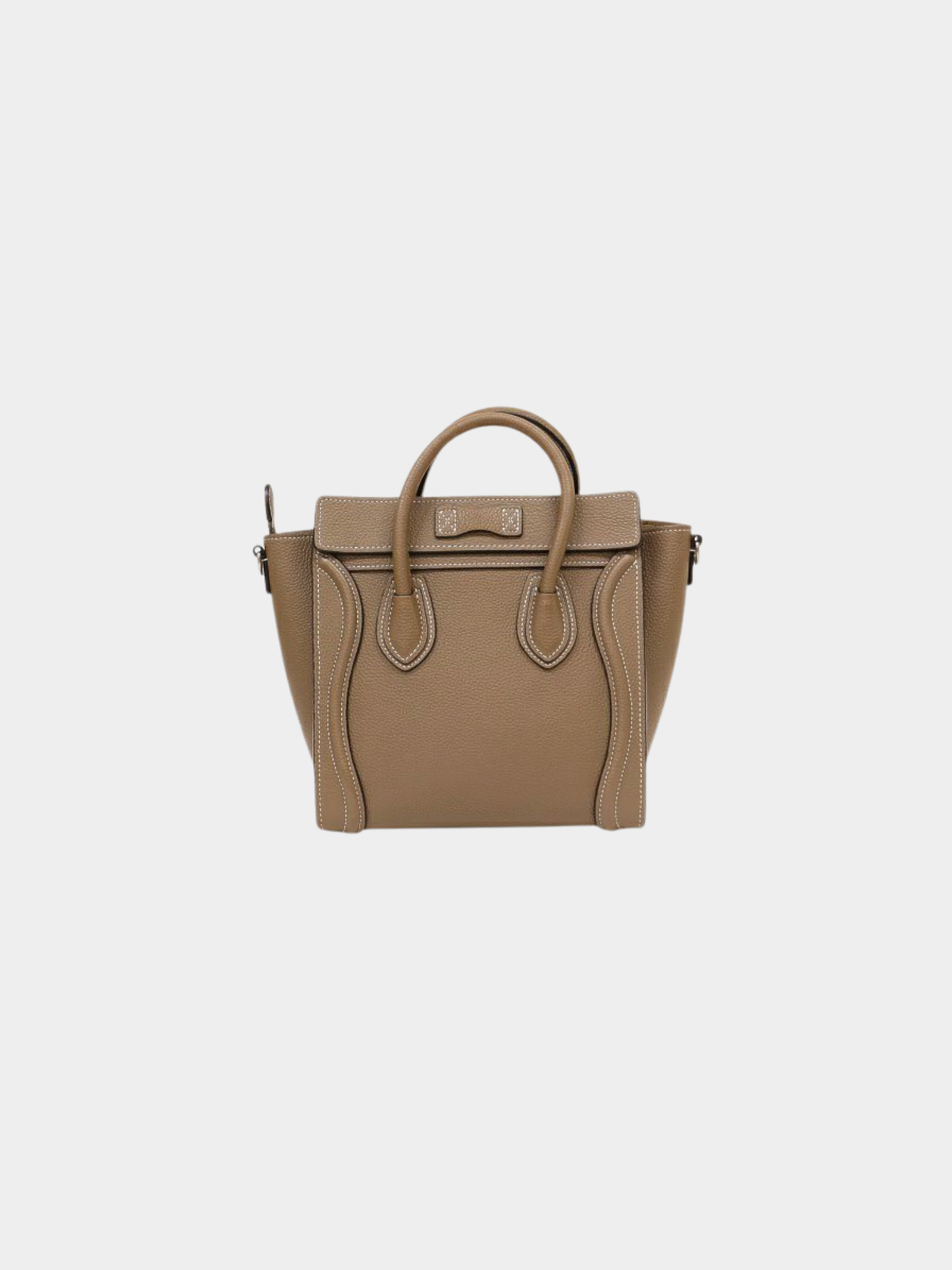 Celine 2010s Graige Leather Luggage Nano Bag