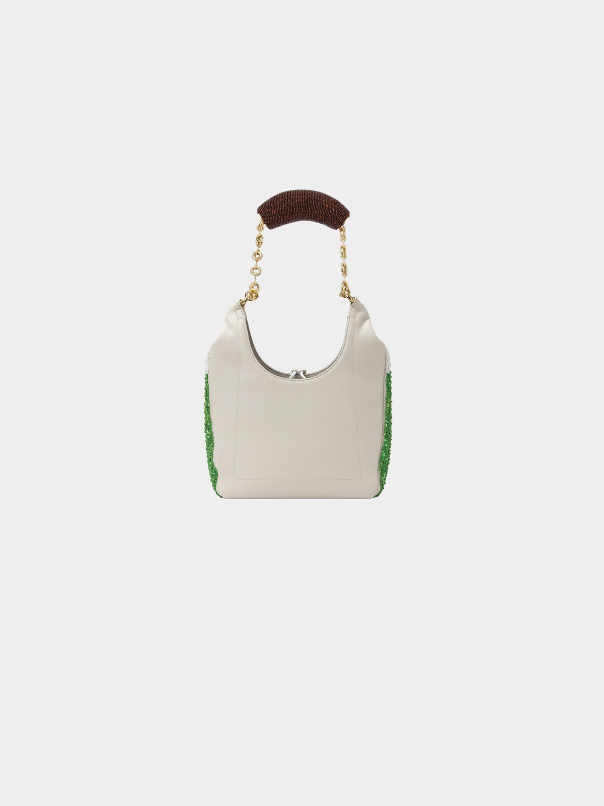 Loewe 2020s Green Squeeze Fruit Mini Beaded Tote Bag