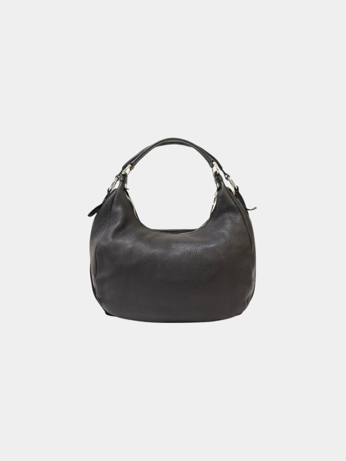 Prada 2000s Black Vitello Daino Shoulder Bag