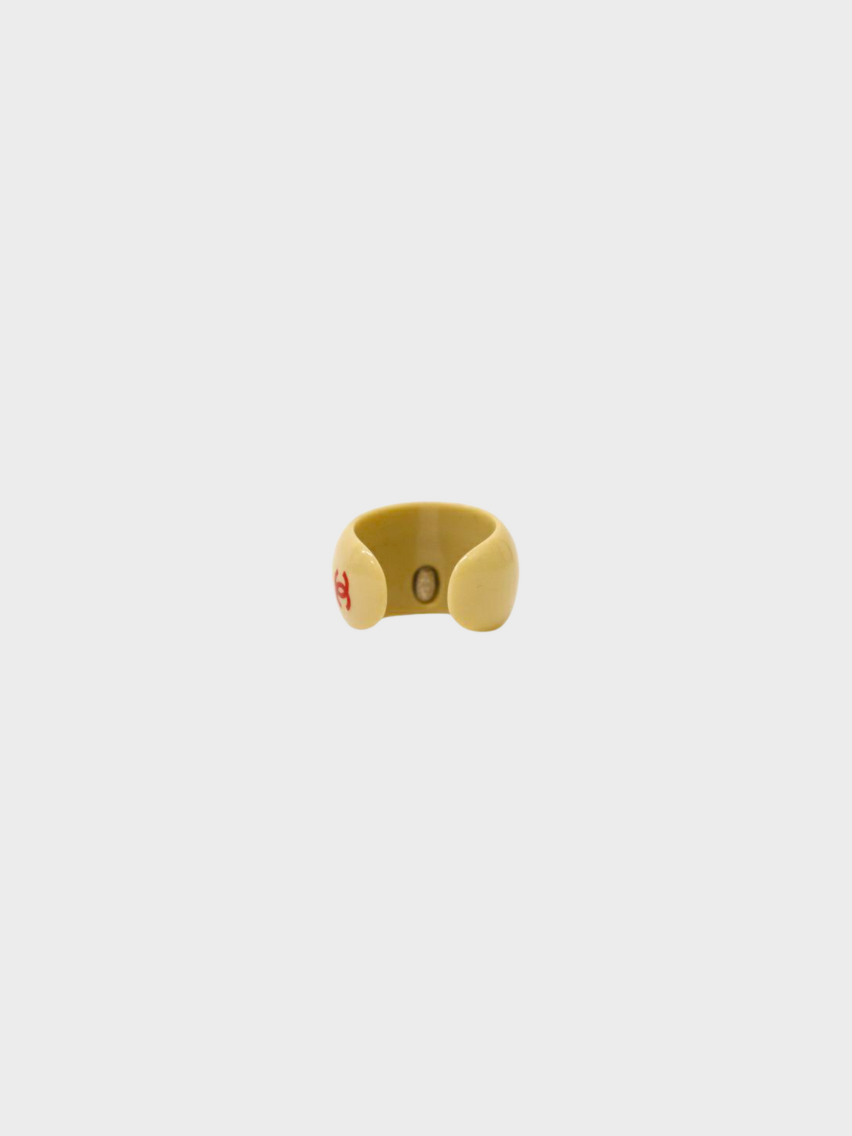 Chanel Spring 2001 Beige Coco Crush Ring
