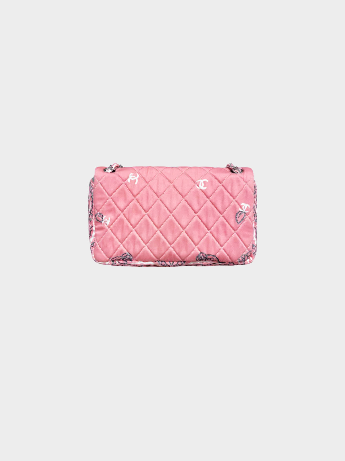 Chanel 2013 Pink Bandana Rare Flap