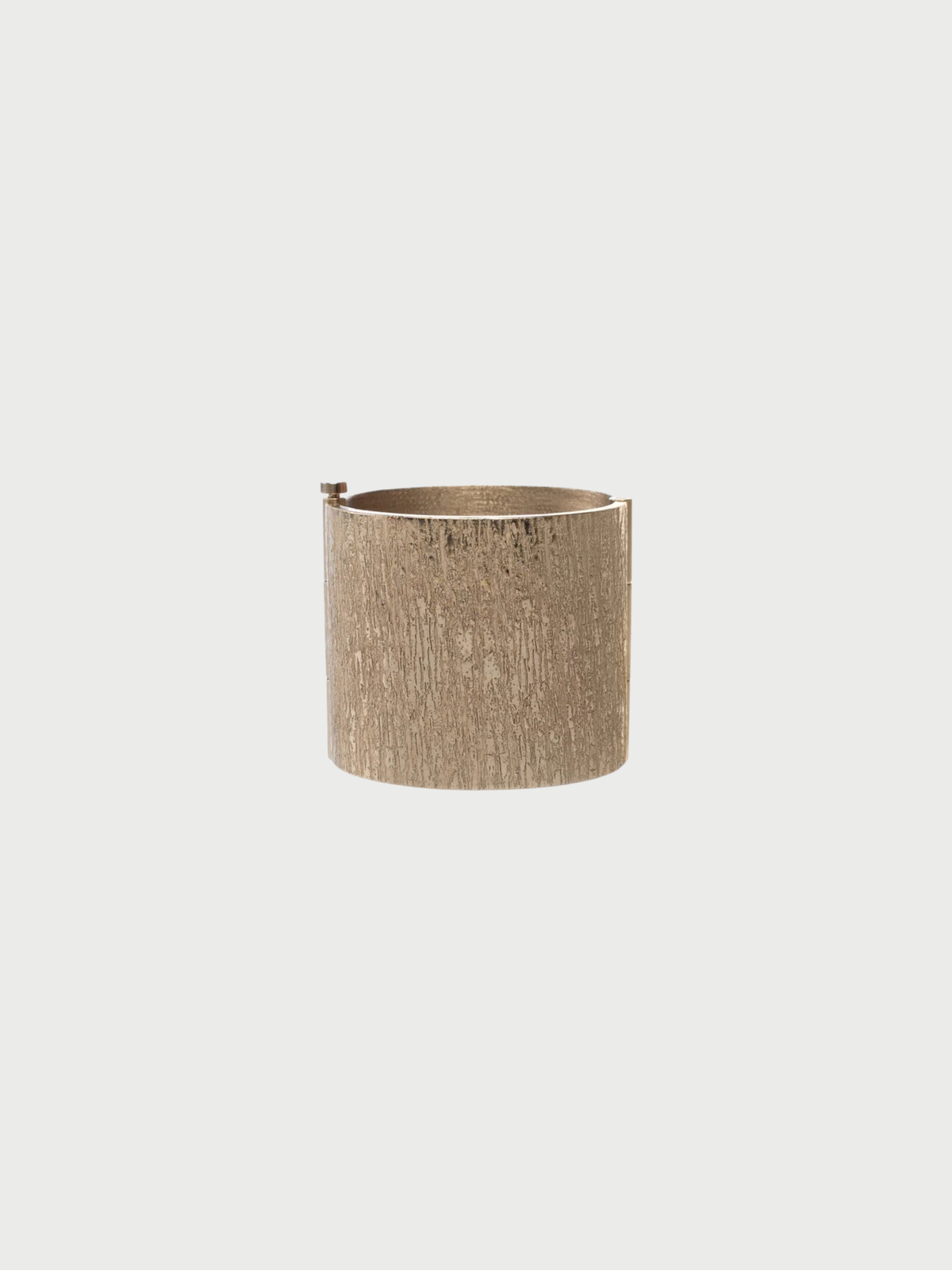 Chanel 2019 Gold Metal CC Cuff Bracelet