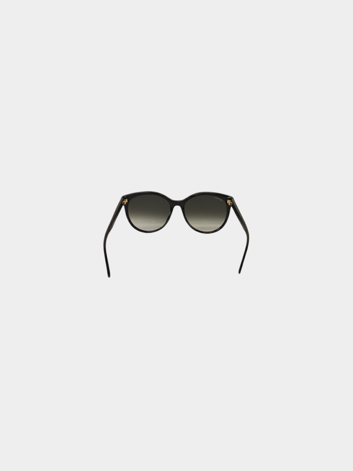 Gucci 2000s Black Logo Sunglasses
