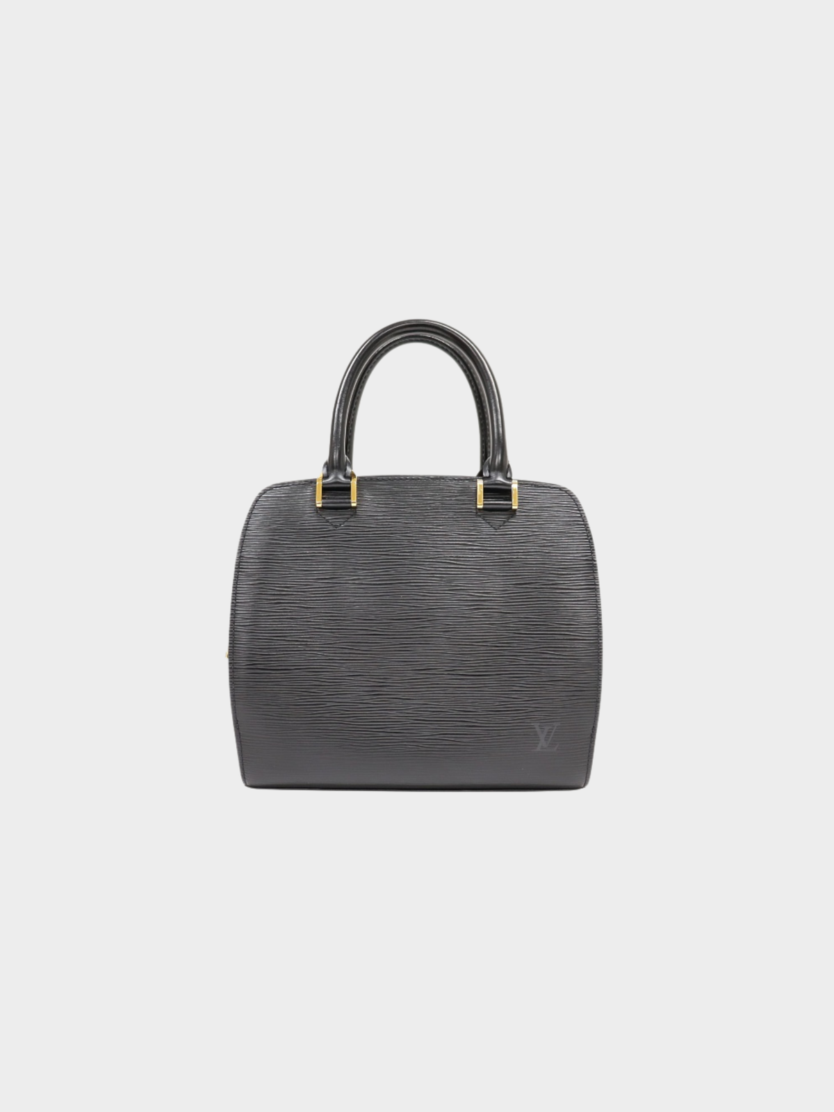 Louis Vuitton 2004 Noir Epi Leather Pont-Neuf Handbag