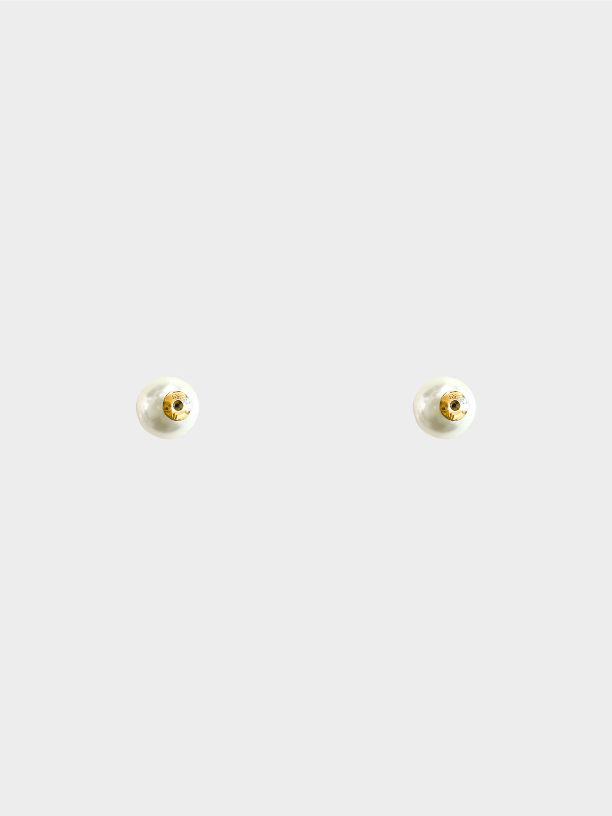 Christian Dior 2010s Tribales Faux Pearl Earrings