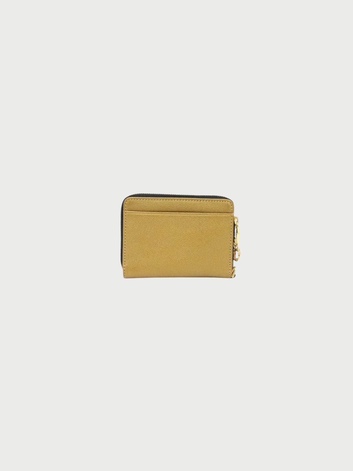 Loewe 2000s Black Leather Anagram Hardware Coin Case