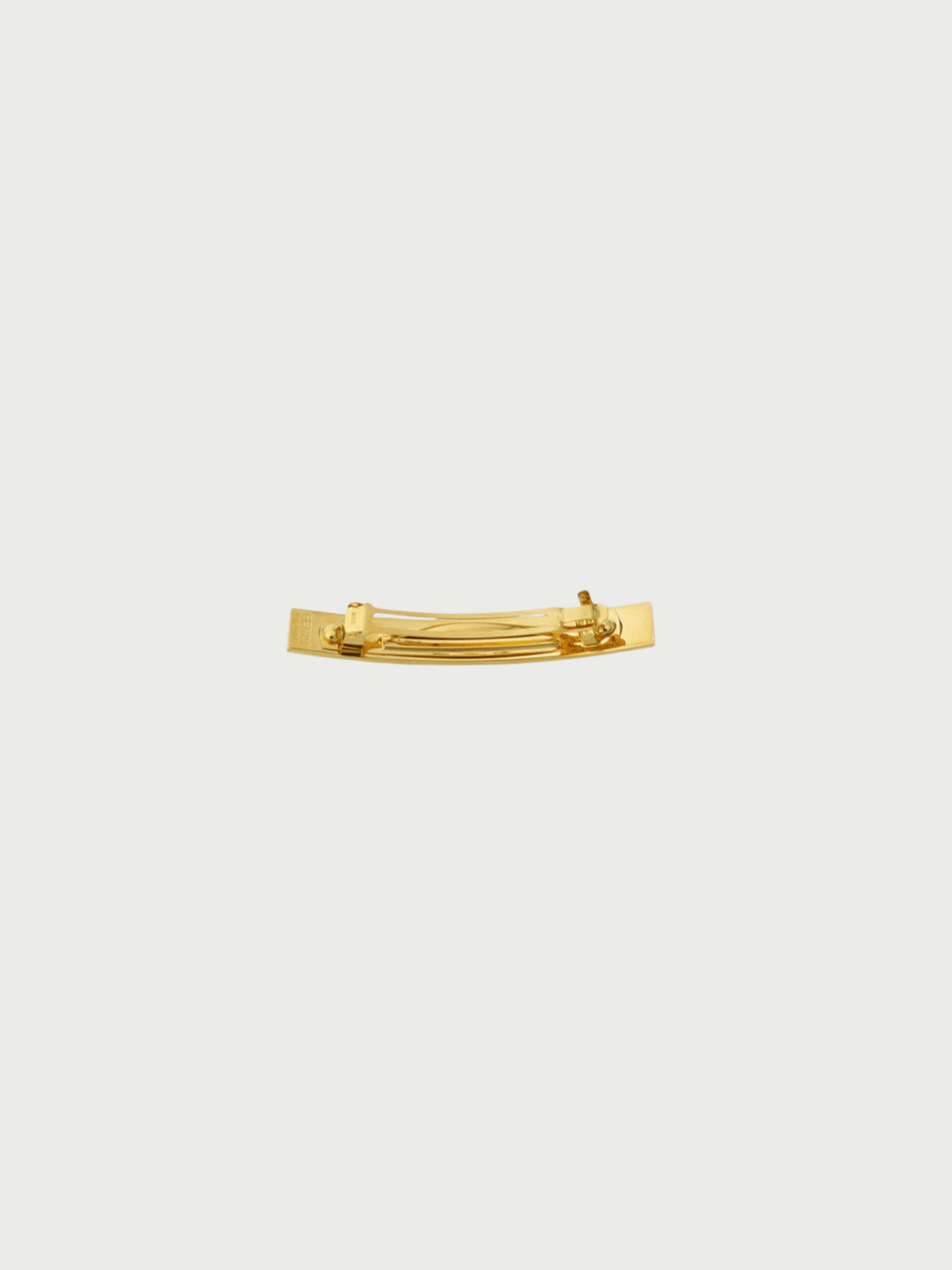 Fendi 2000s Gold Black COCO Barrette