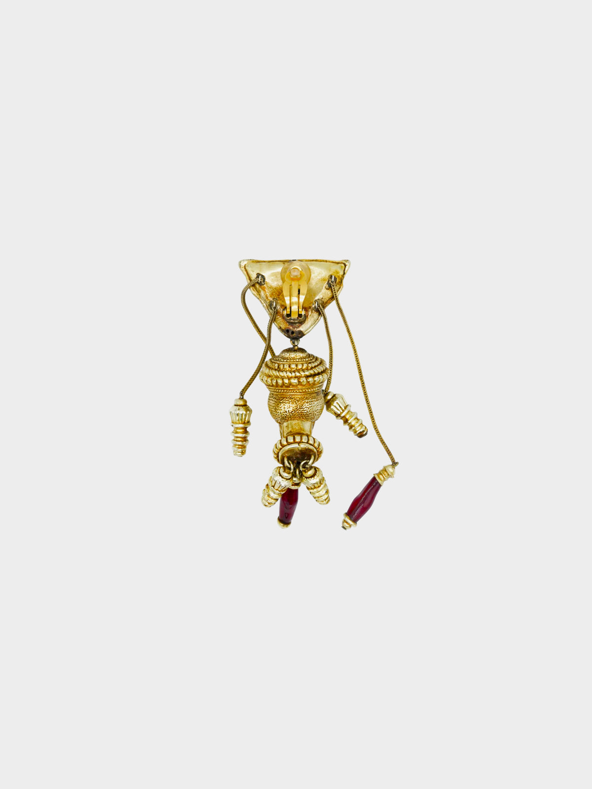 Christian Dior by John Galliano SS 2001 Rare Gold Wonder Woman Ear Clip