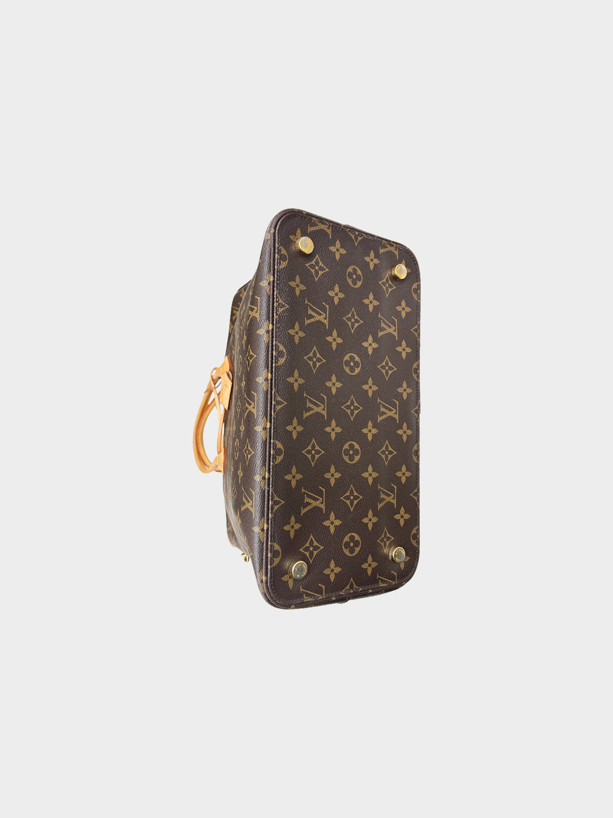 Louis Vuitton 2012 Monogram Canvas Lockit MM Top Handle Bag