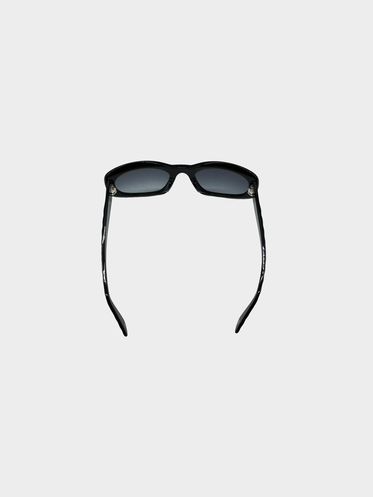 Chanel 2000s Black 5009 Y2K Quilted Sunglasses