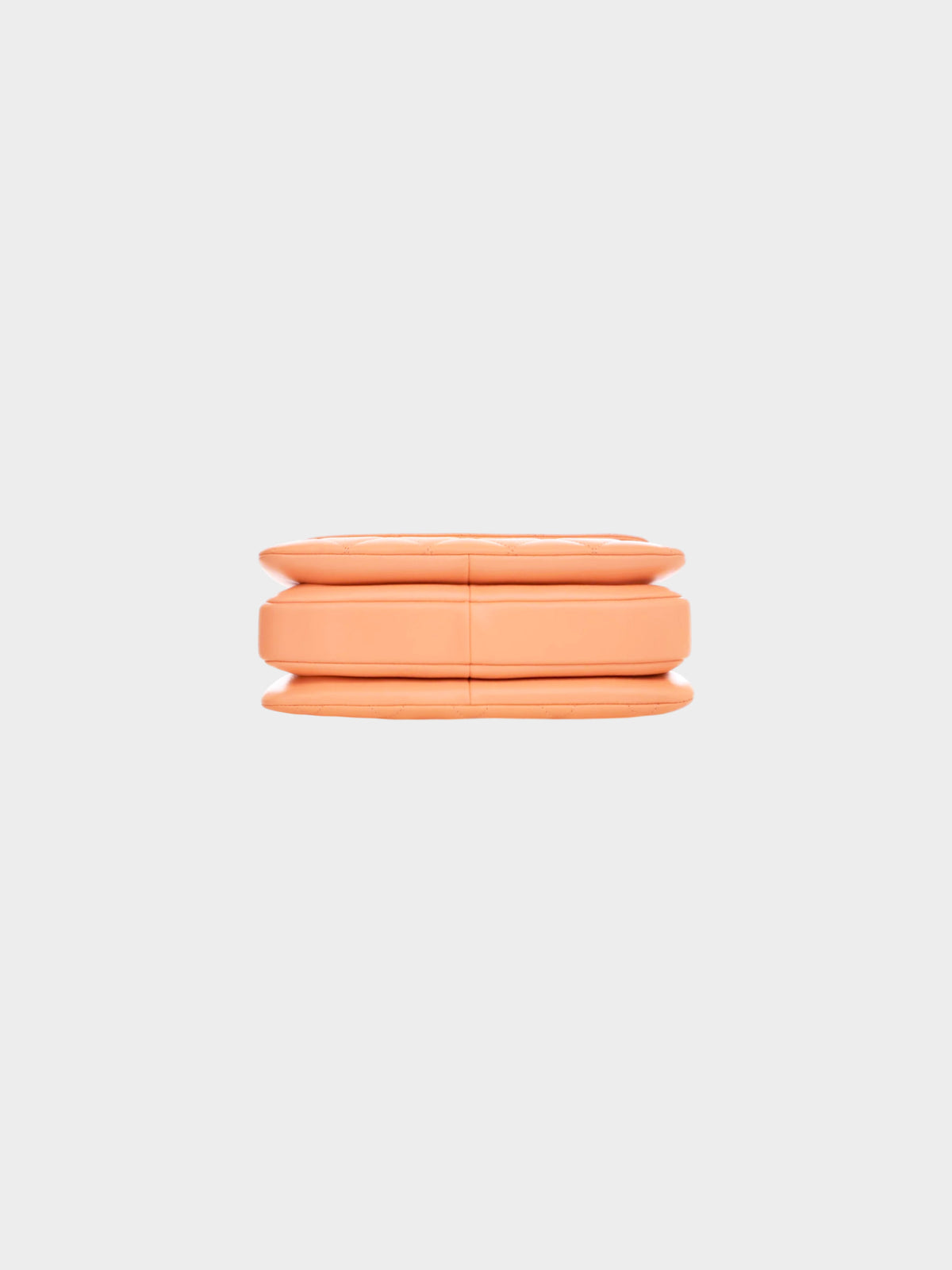 Chanel 2019 Orange Lambskin Trendy CC Small Top Handle Bag