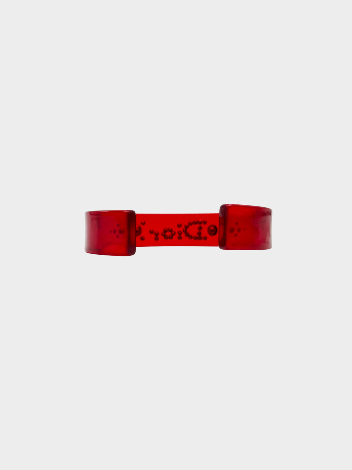 Christian Dior SS 2004 Red Strass Bangle