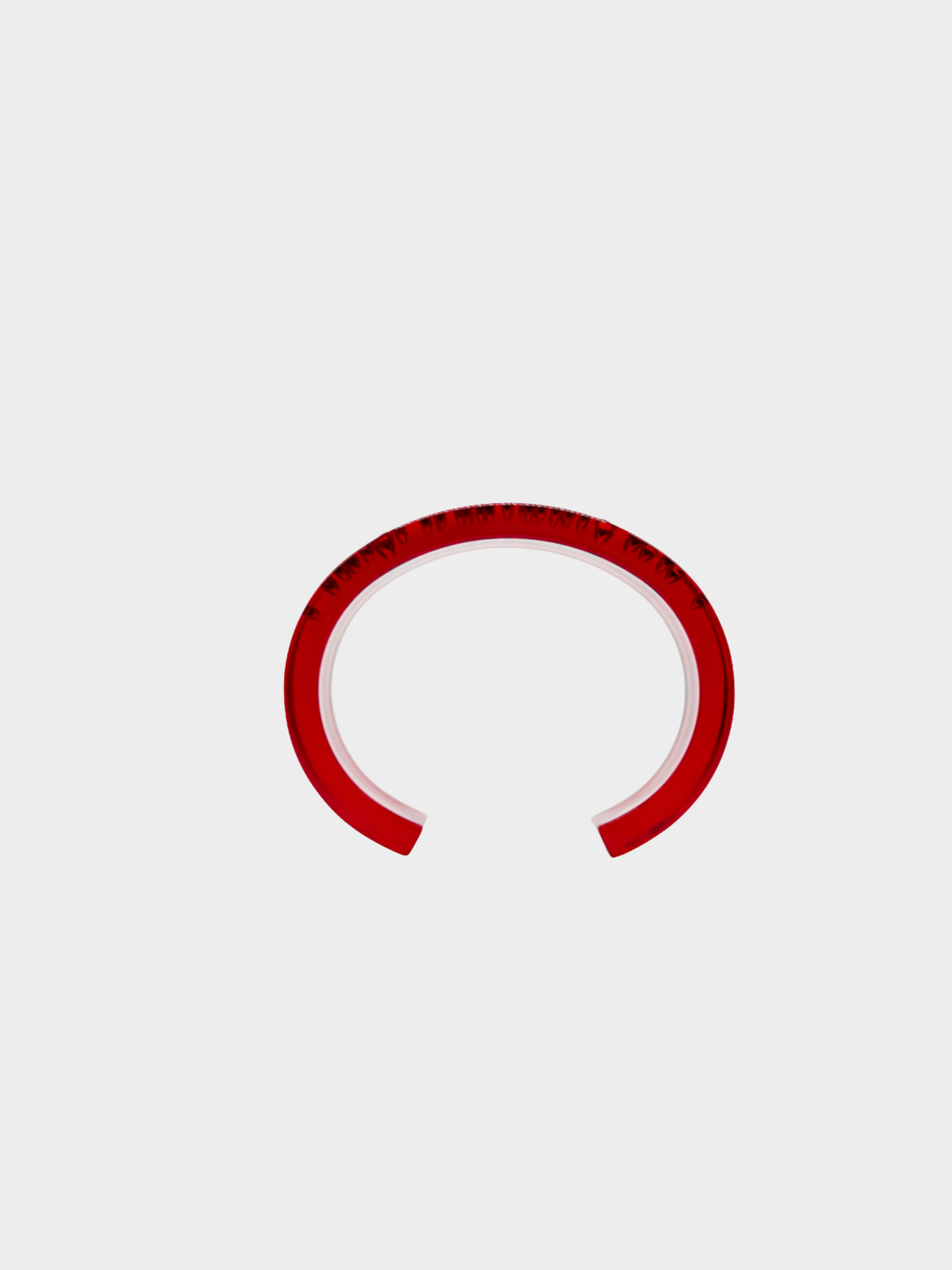Christian Dior SS 2004 Red Strass Bangle