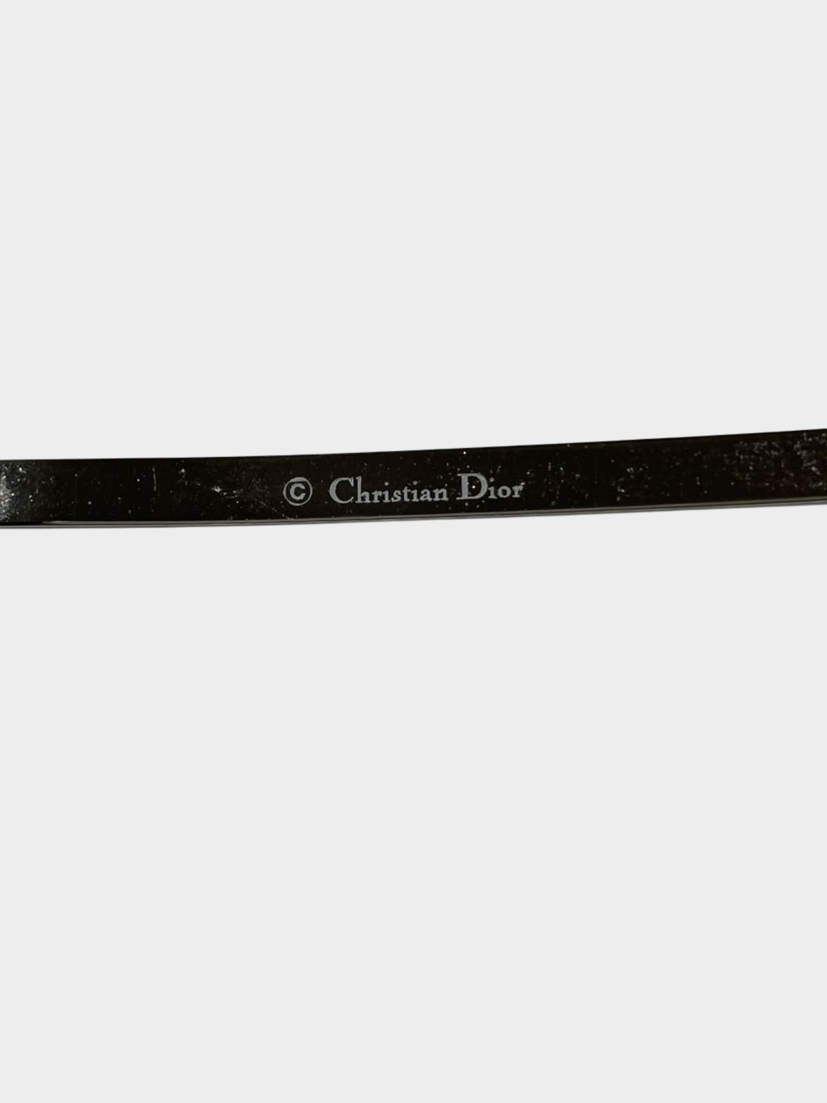 Christian Dior by John Galliano SS 2001 Yellow Millenium Logo Sunglasses