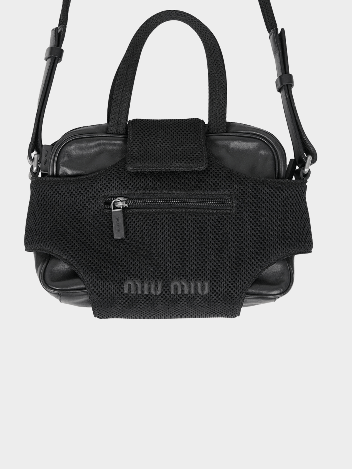 Miu Miu FW 1999 Black Square Crossbody Bag