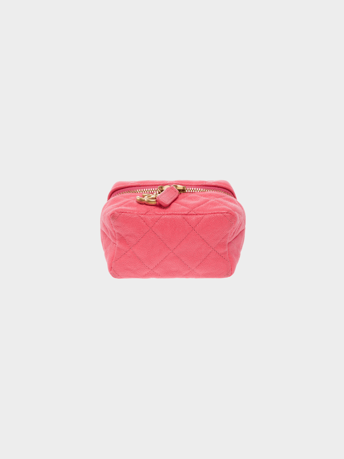 Chanel 2021 Pink Vanity Case Bag