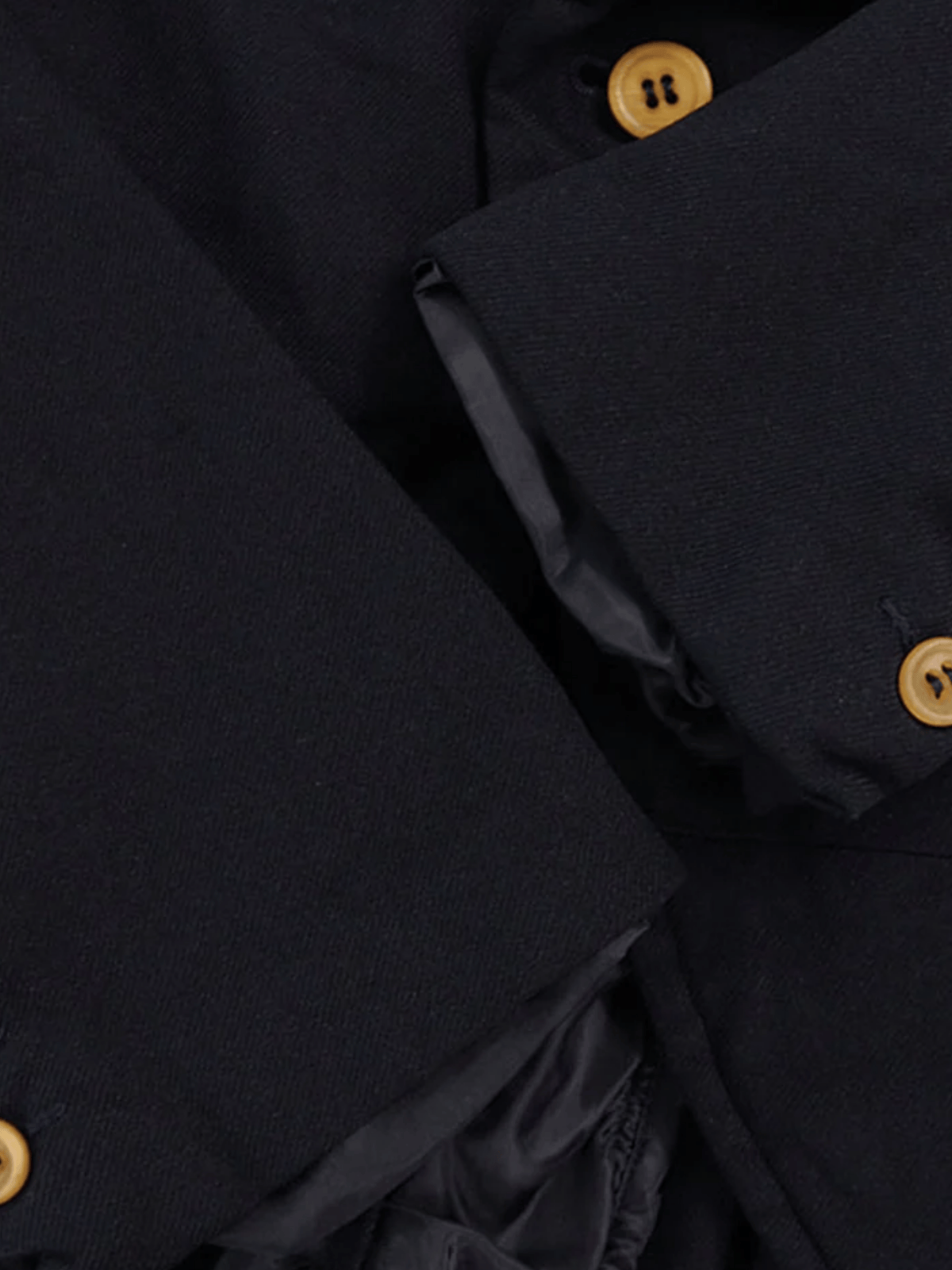 Comme Des Garçons SS 2006 Black Two Button Blazer