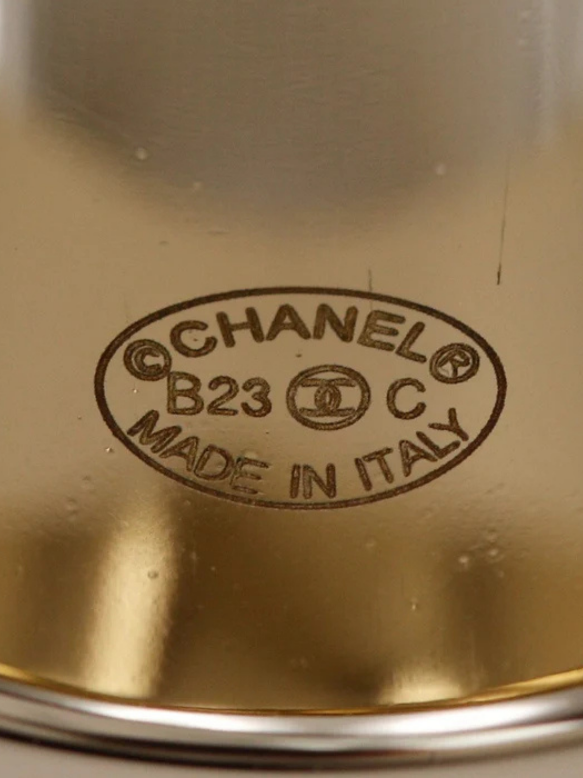 Chanel 2023 Silver COCO Mark Ring