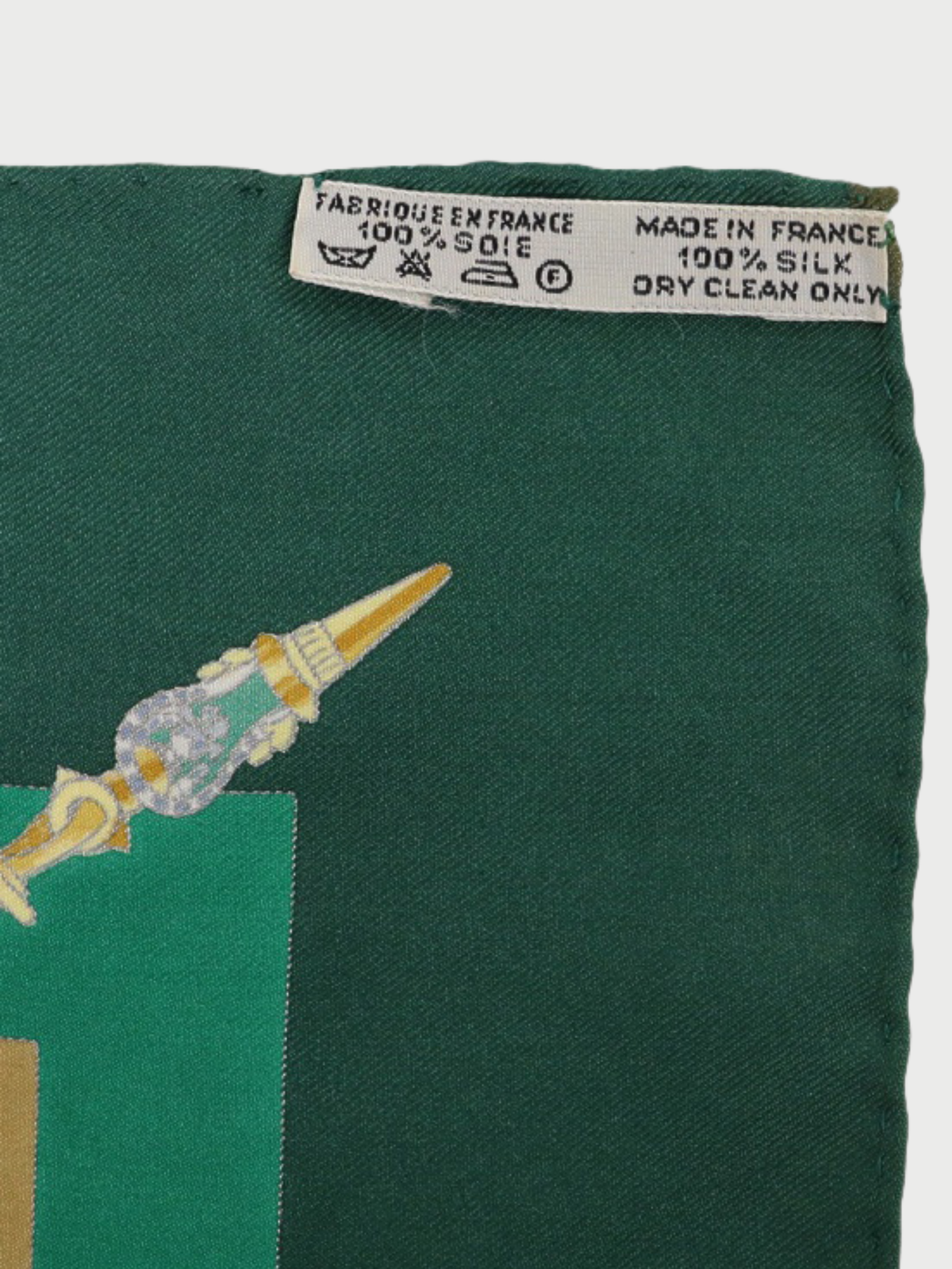 Hermès 2000s Multicolor Silk Classic Carré 90 Scarf