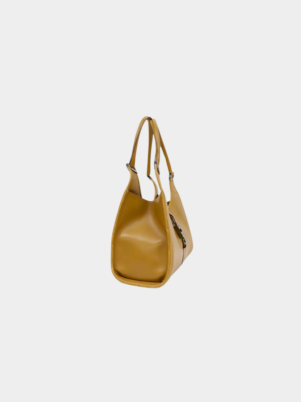 Gucci 1990s Beige Leather Jackie Handbag