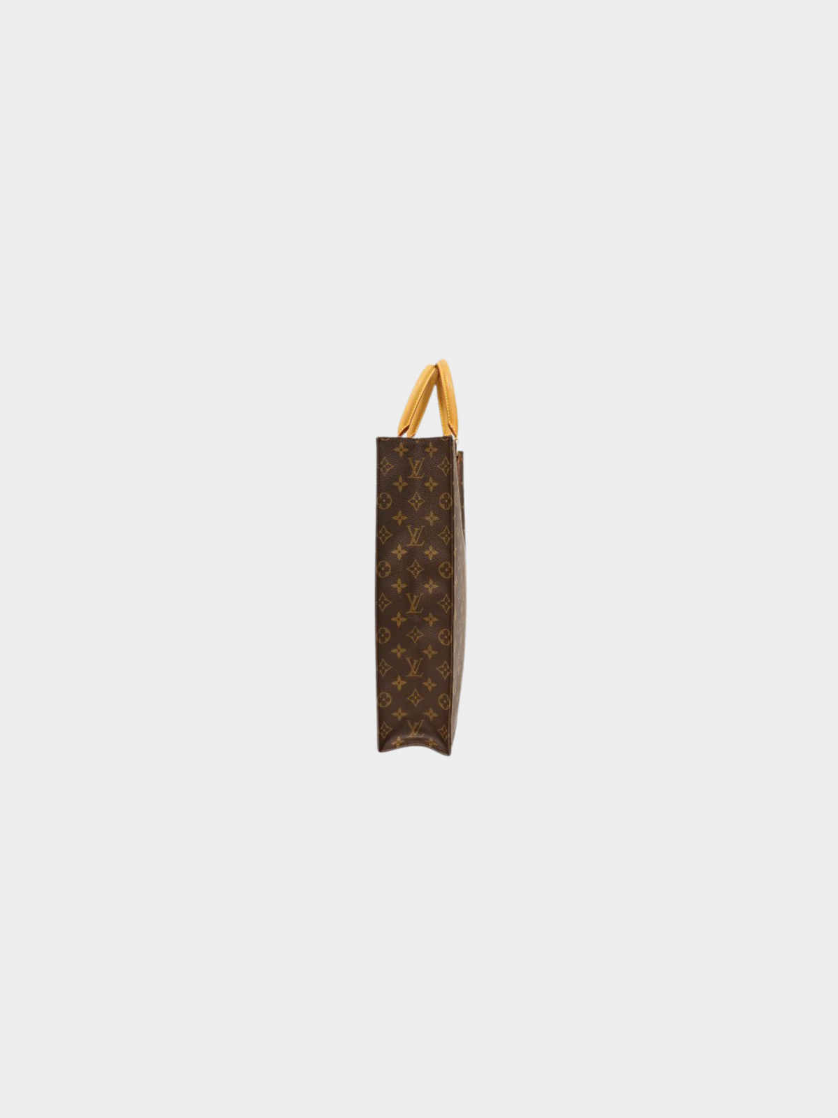 Louis Vuitton 2000s Brown Monogram Sac Plat Tote Bag